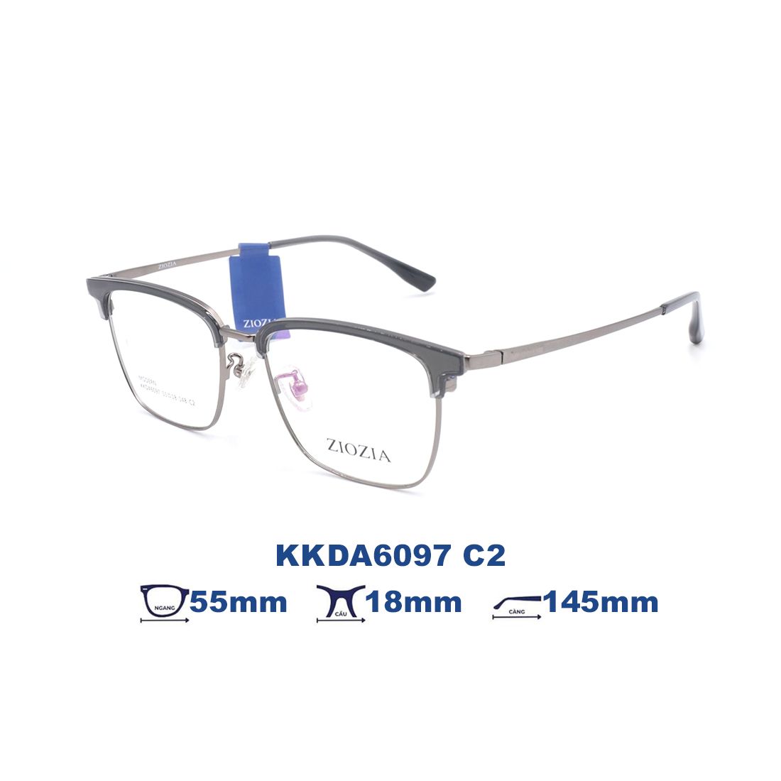  Gọng kính Ziozia KKDA6097 C2 