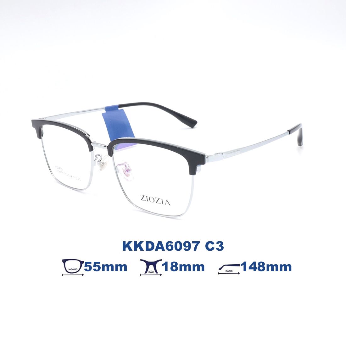  Gọng kính Ziozia KKDA6097 C3 