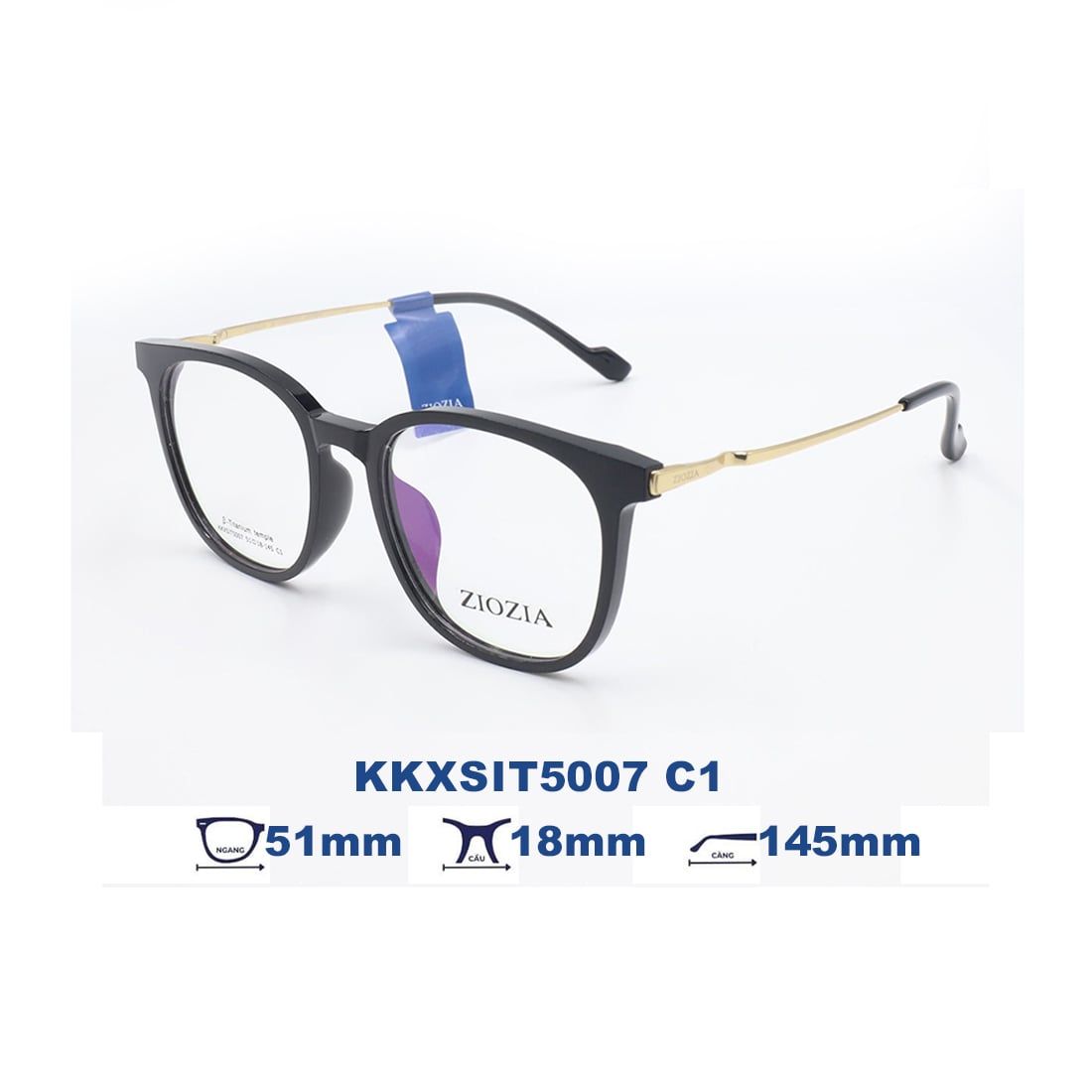  Gọng kính Ziozia KKXSiT5007 C1 