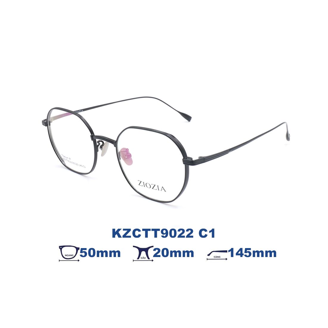  Gọng kính Ziozia KZCTT9022 C1 