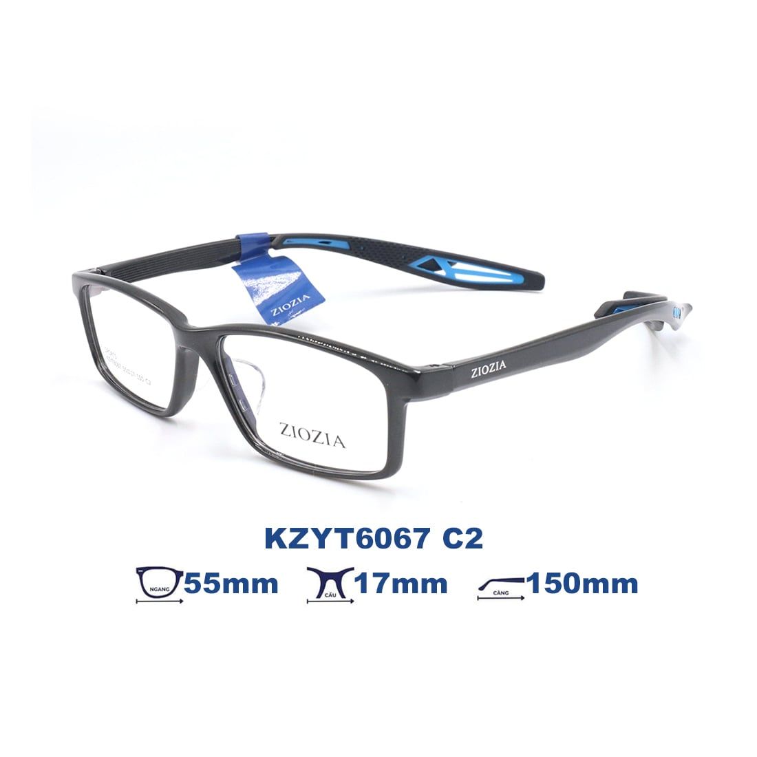  Gọng kính Ziozia KZYT6067 C2 