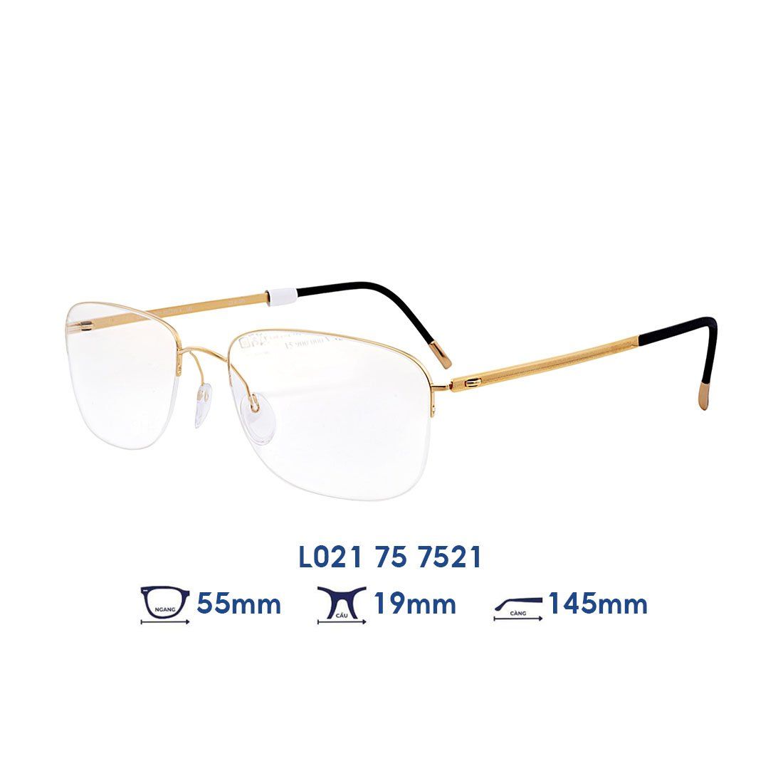 Gọng kính SILHOUETTE L021 75 7521