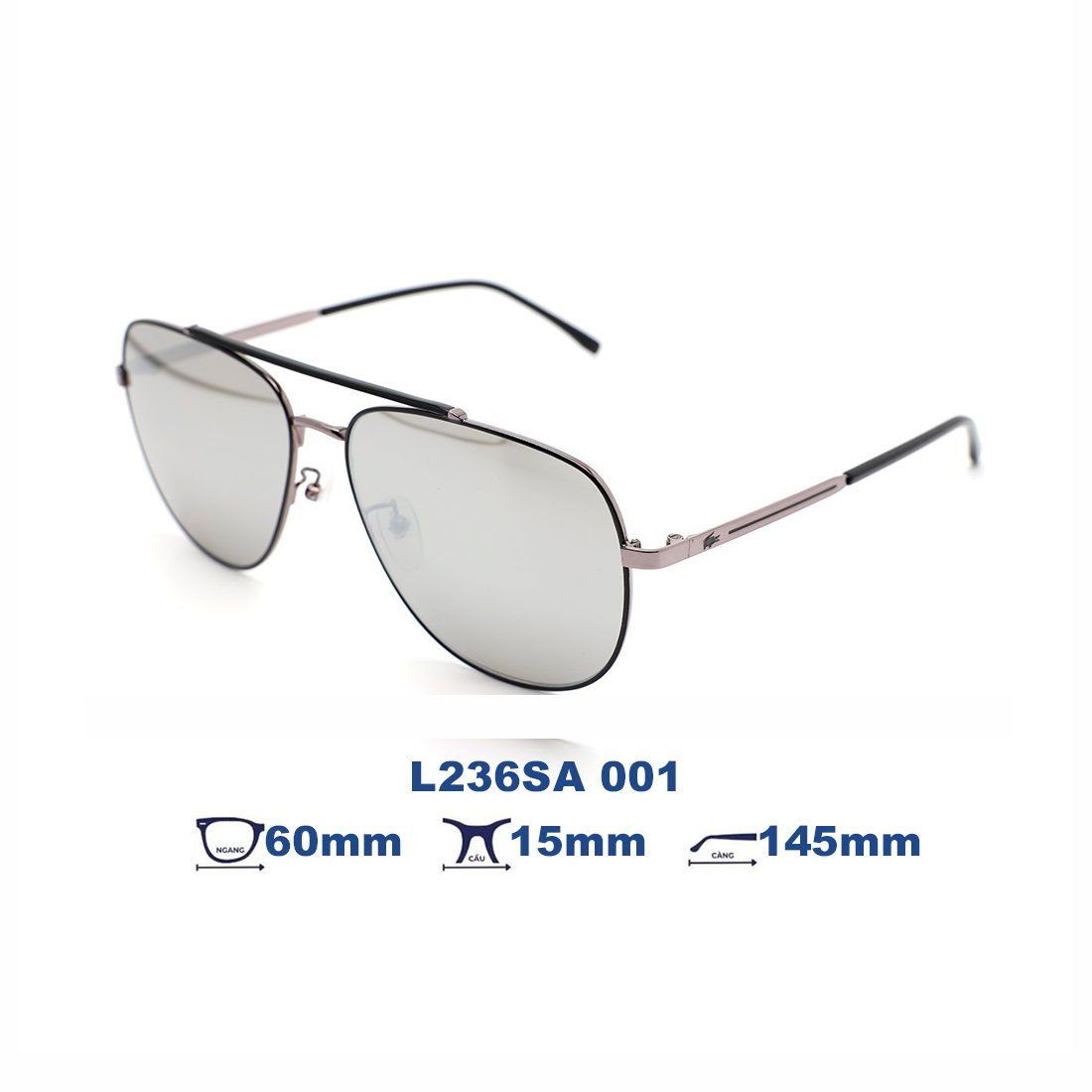  Kính mát LACOSTE L236SA 001 