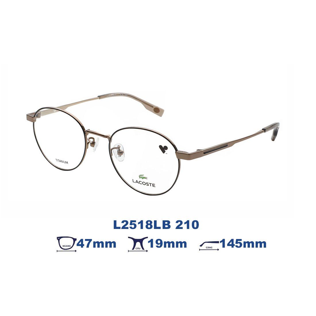  Gọng kính LACOSTE L2518LB 210 