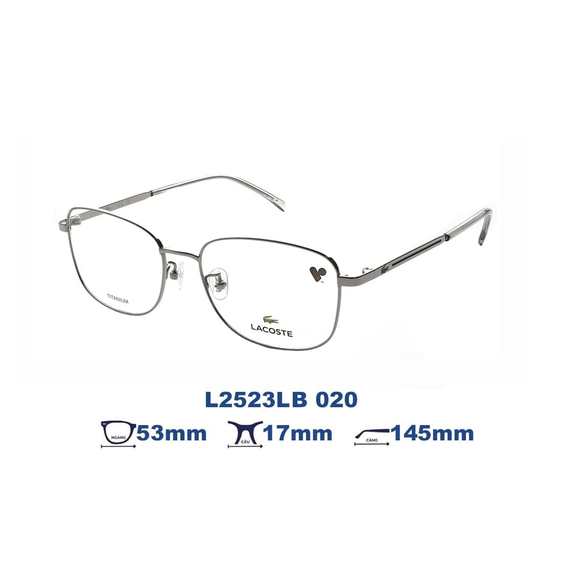  Gọng kính LACOSTE L2523LB 020 
