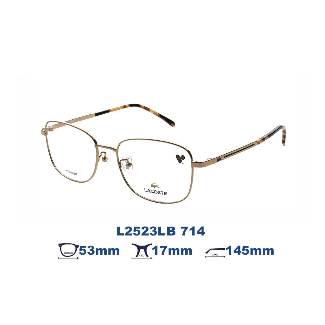  Gọng kính LACOSTE L2523LB 714 