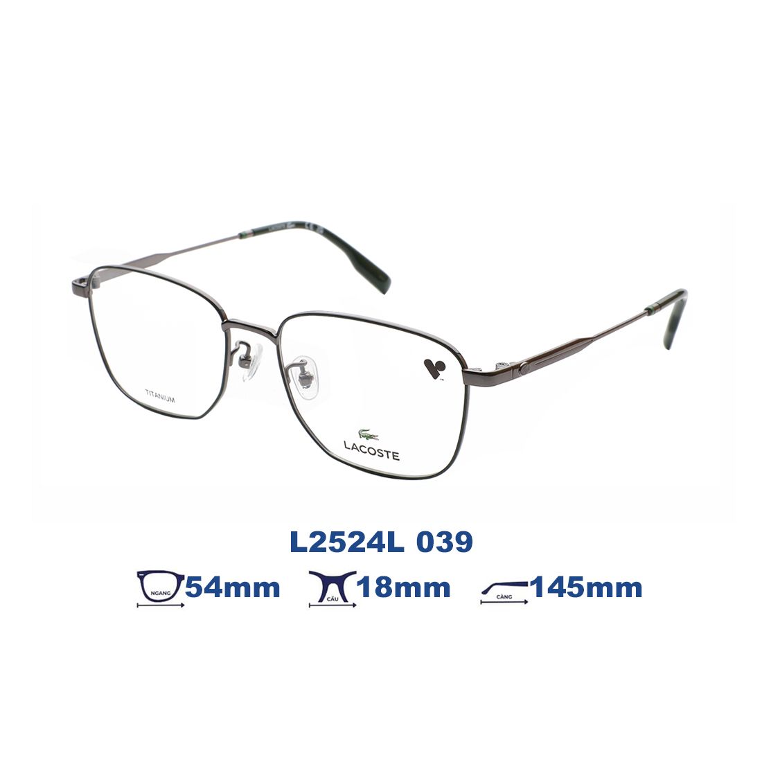  Gọng kính LACOSTE L2524L 039 