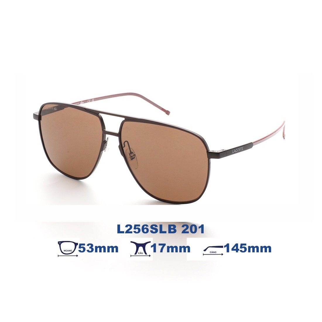  Kính mát LACOSTE L256SLB 201 