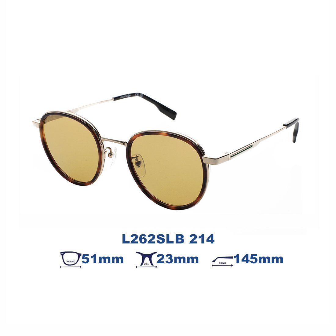  Kính mát LACOSTE L262SLB 214 