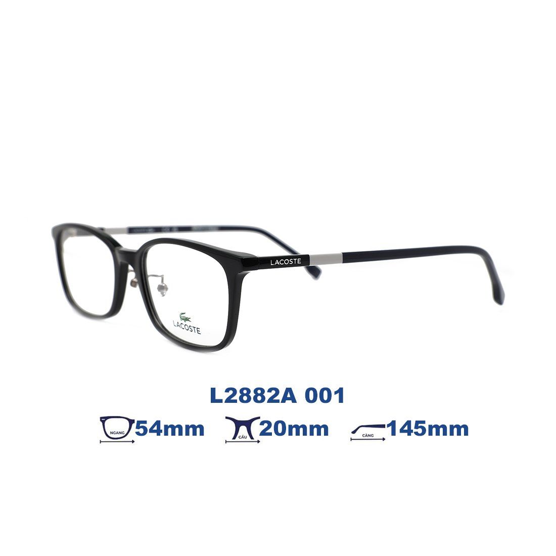  Gọng kính LACOSTE L2882A 001 