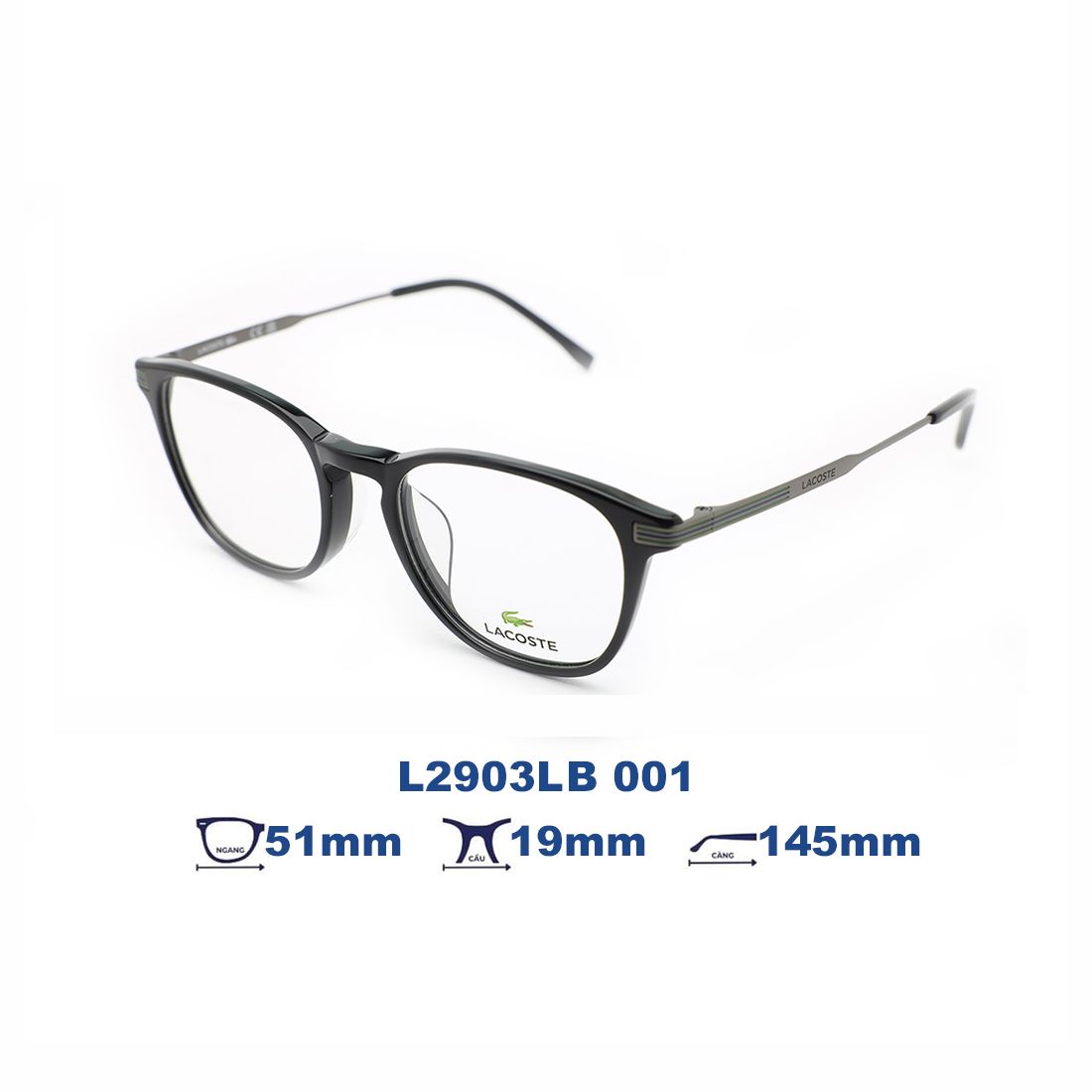  Gọng kính LACOSTE L2903LB 001 