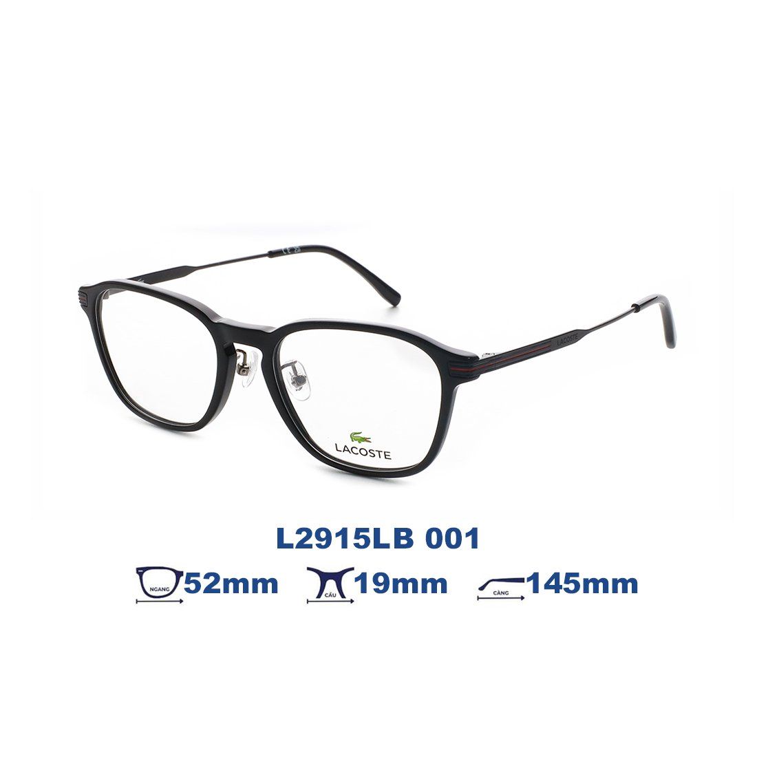 Gọng kính LACOSTE L2915LB 001 