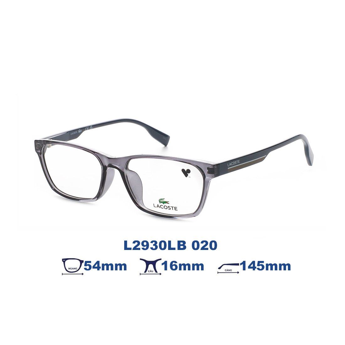  Gọng kính LACOSTE L2930LB 020 