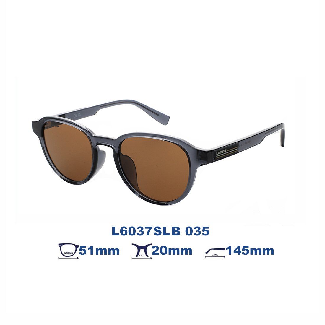  Kính mát LACOSTE L6037SLB 035 