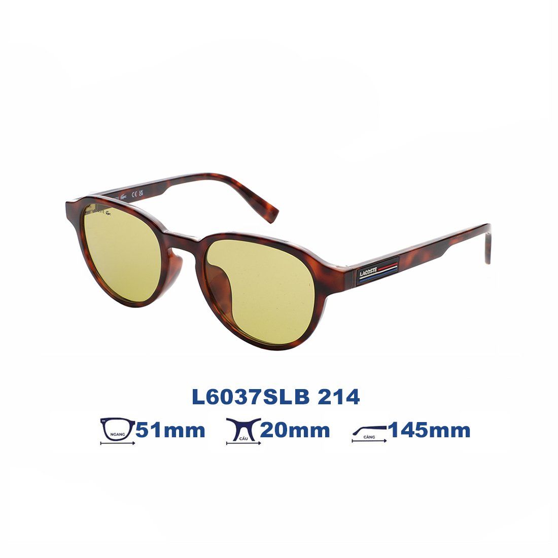  Kính mát LACOSTE L6037SLB 214 