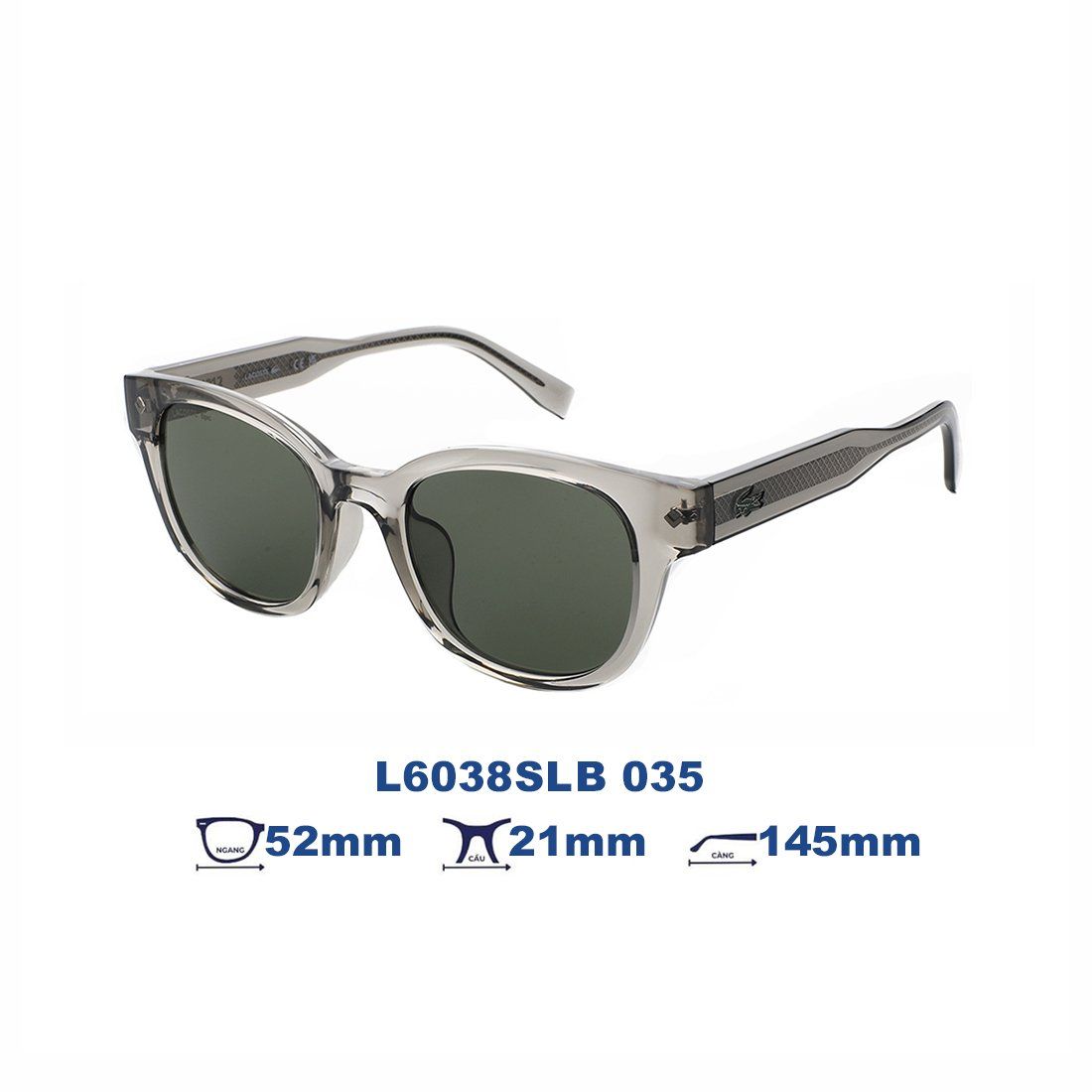  Kính mát LACOSTE L6038SLB 035 