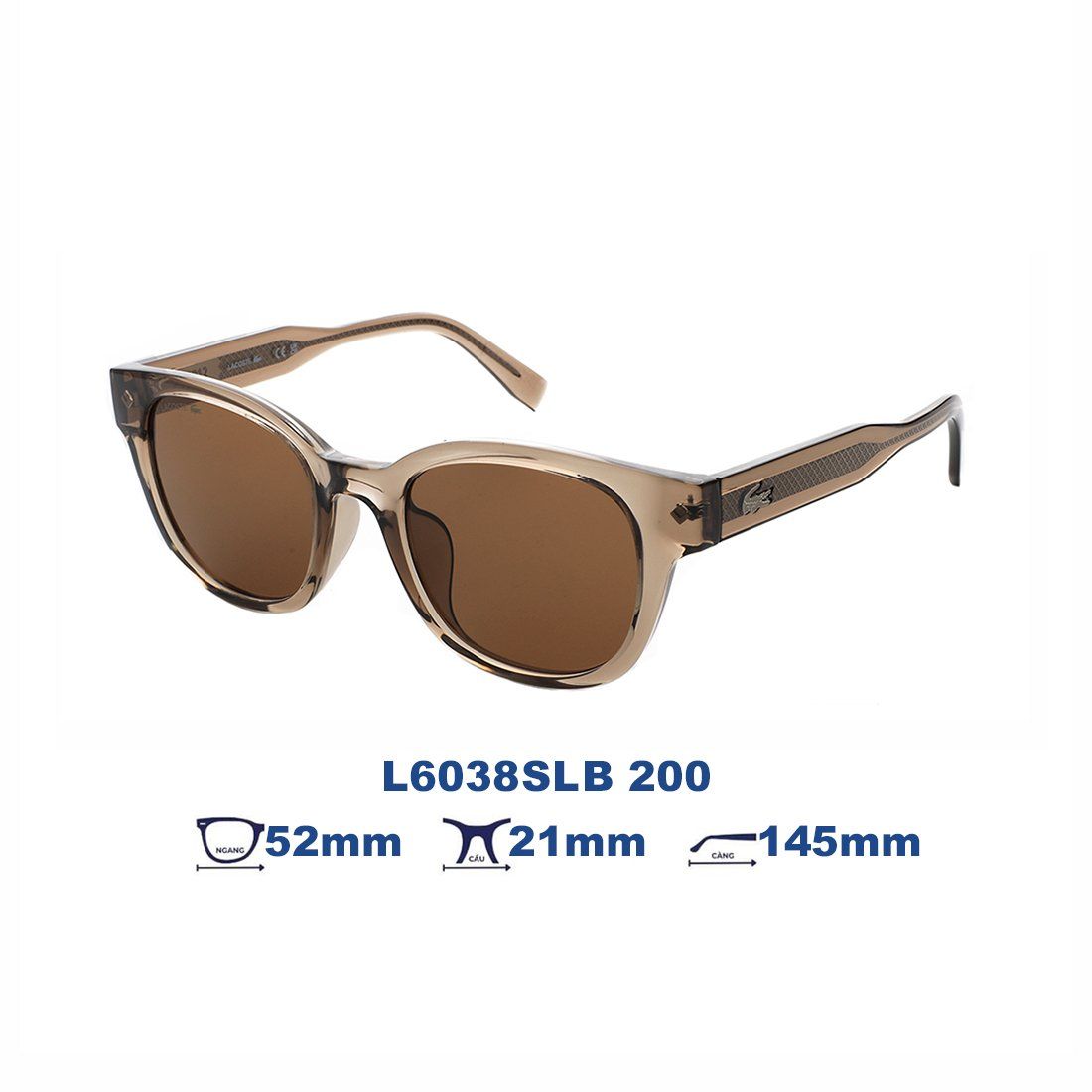  Kính mát LACOSTE L6038SLB 200 