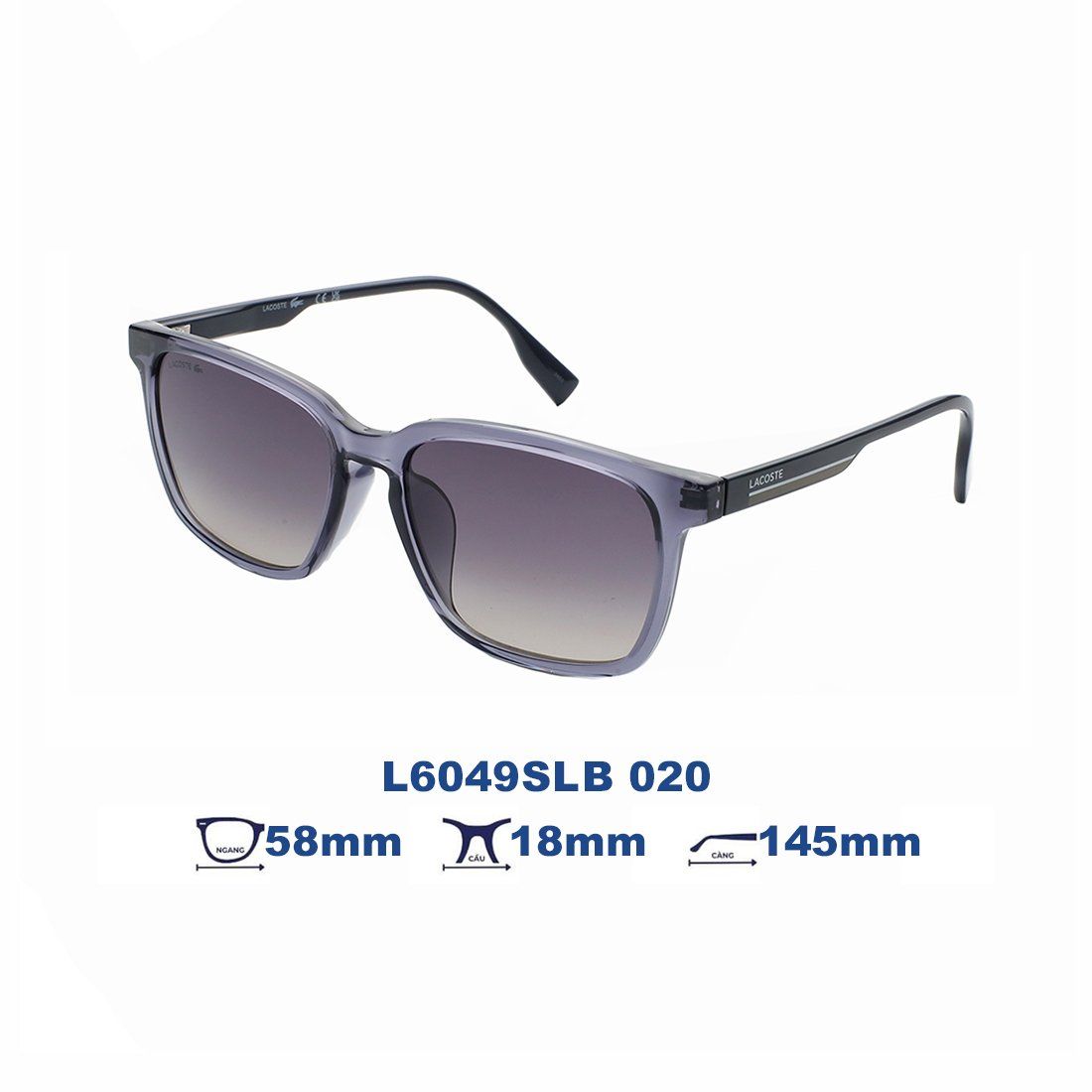  Kính mát LACOSTE L6049SLB 020 