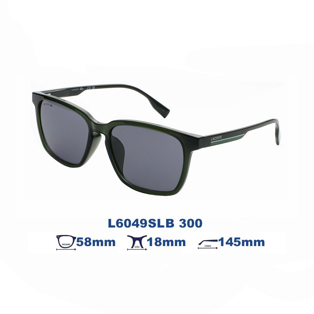  Kính mát LACOSTE L6049SLB 300 