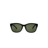 Kính mát Lacoste L6066SLB 001 – ảnh chính diện trên nền trắng