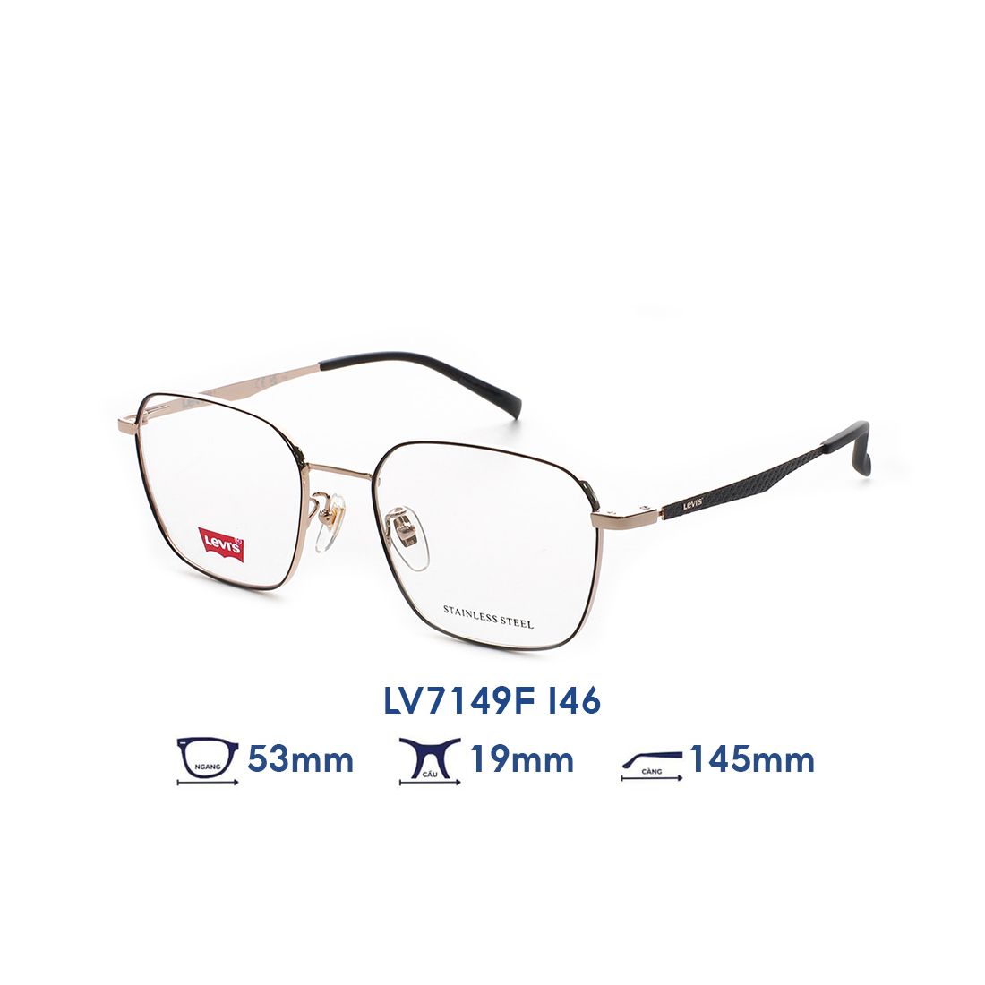  Gọng kính LEVI'S LV7149F I46 