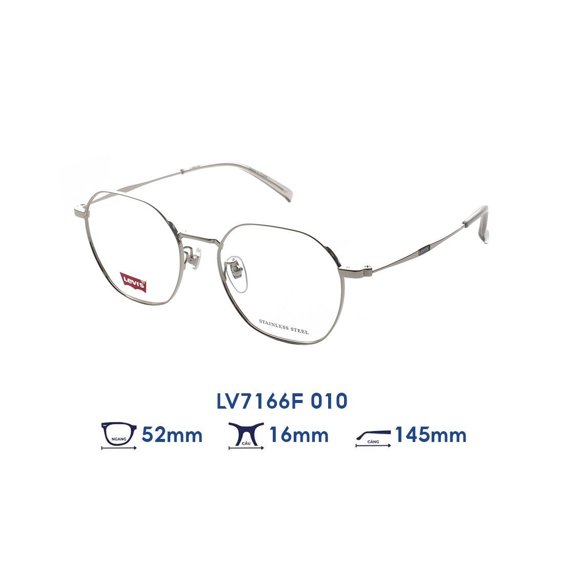  Gọng kính LEVI'S LV7166F 010 