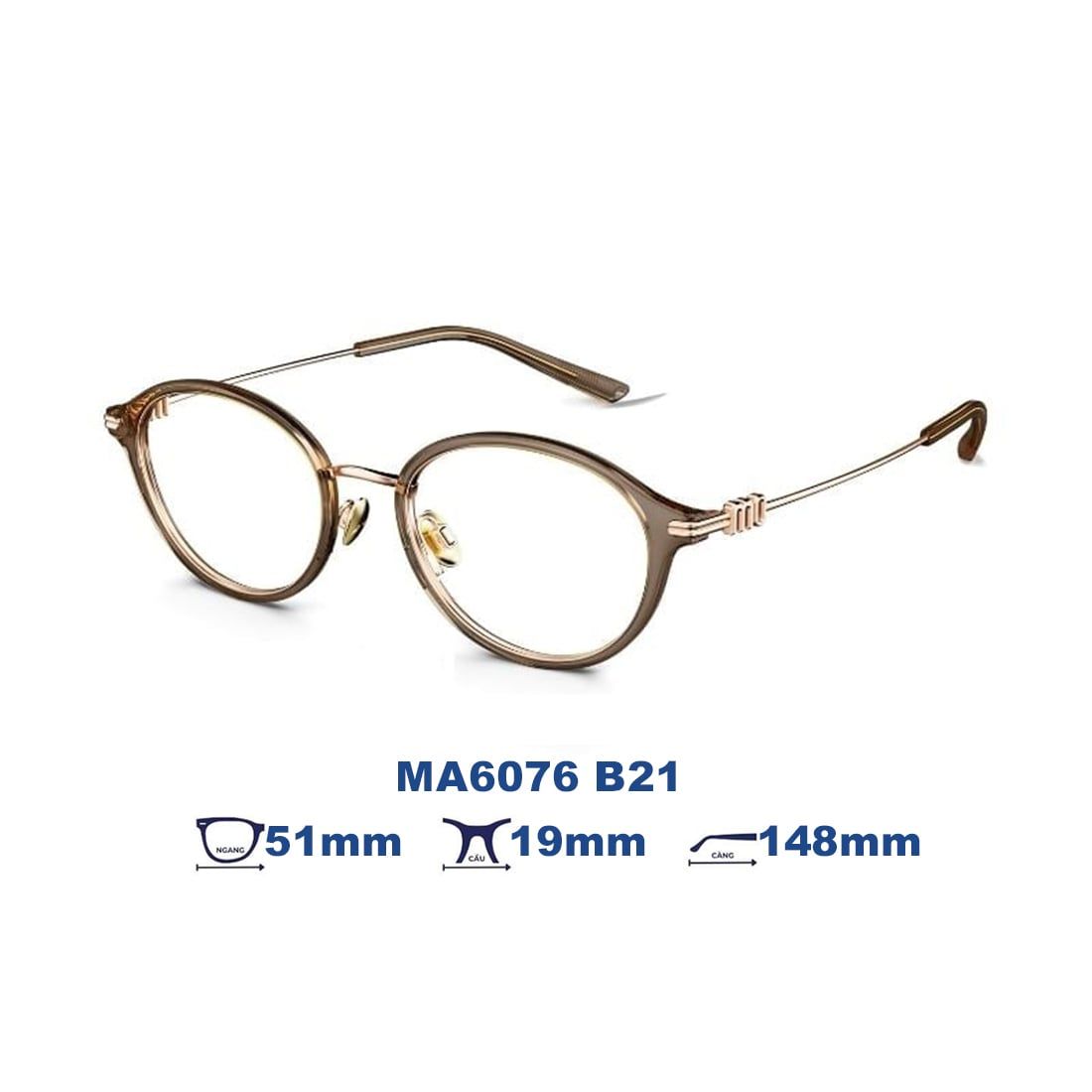  Gọng kính MOLSION MA6076 B21 