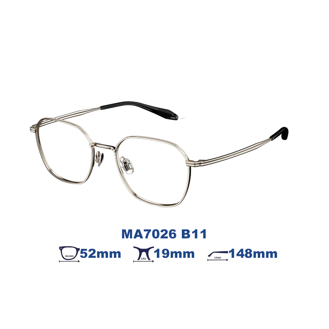  Gọng kính MOLSION MA7026 B11 