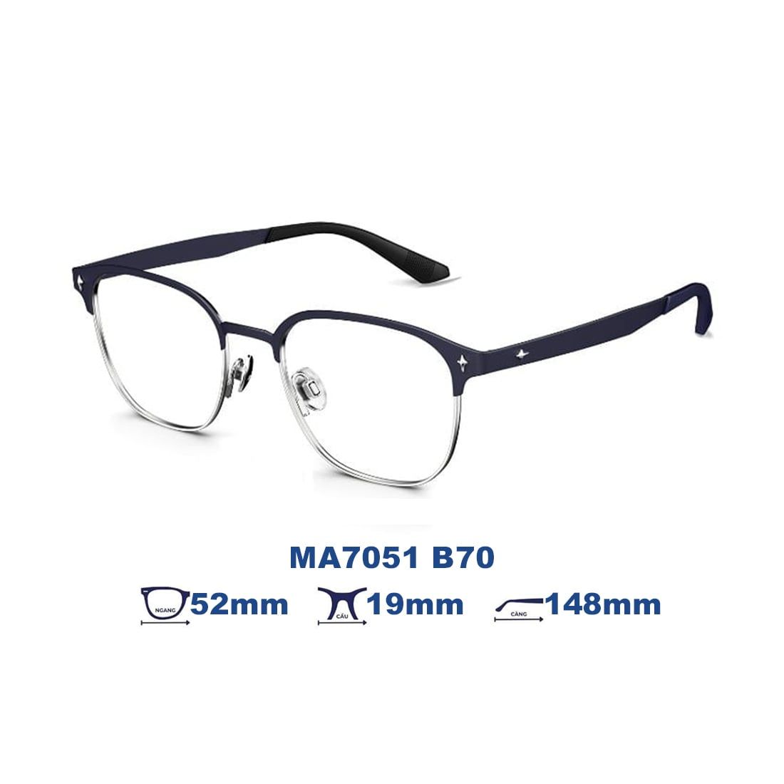 Gọng kính MOLSION MA7051 B70 