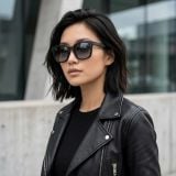Kính mát MAUI JIM MJ653 02A – người mẫu đeo kính