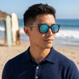 Kính mát MAUI JIM MJ822 2M-RM – người mẫu đeo kính