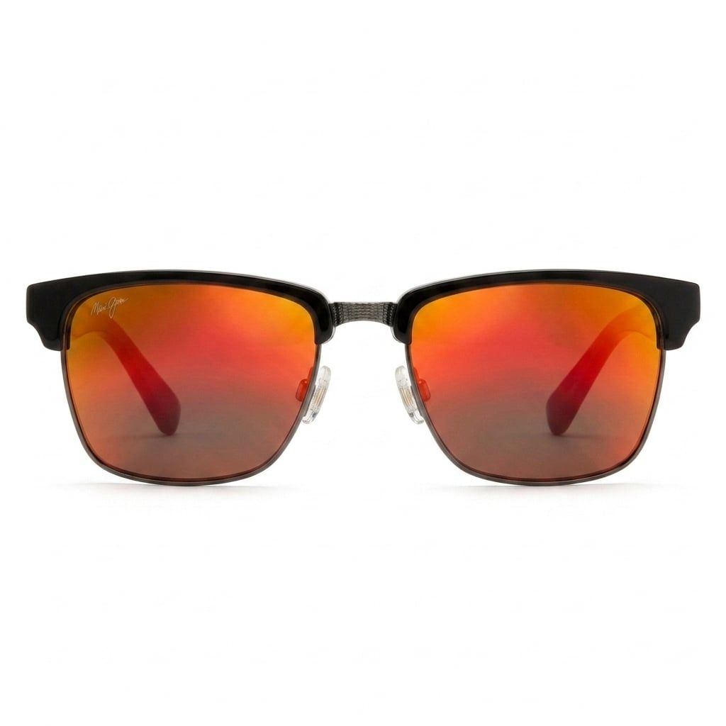 Kính mát MAUI JIM Kawika MJ257 17C-RM – ảnh chính diện trên nền trắng