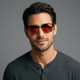 Kính mát MAUI JIM Kawika MJ257 17C-RM – người mẫu đeo kính