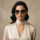 Kính mát MAUI JIM Olili MJ330 10-HS – người mẫu đeo kính