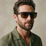 Kính mát MAUI JIM Honokalani MJ455 10-H – người mẫu đeo kính