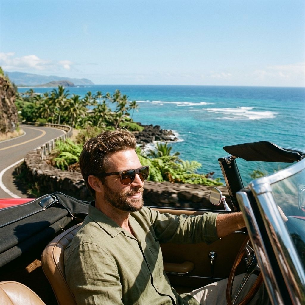Kính mát MAUI JIM Honokalani MJ455 10-H – người mẫu đeo kính