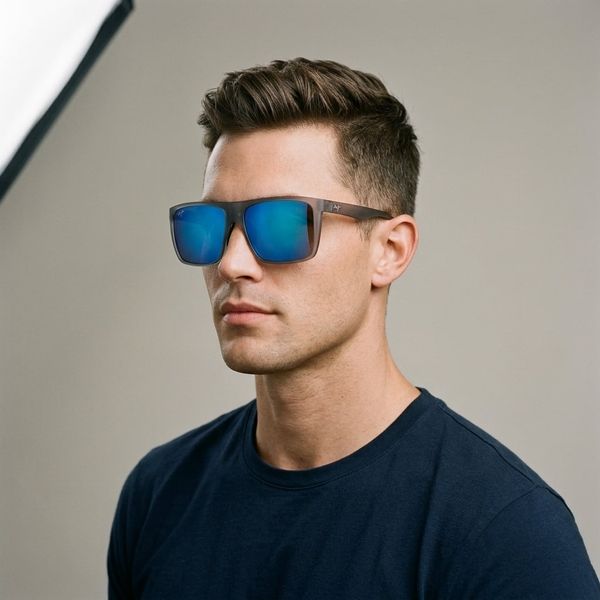 Kính mát MAUI JIM Honokalani MJ455 14-B – người mẫu đeo kính