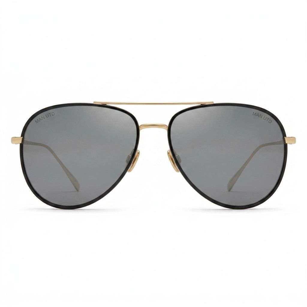 Kính mát MAUI JIM Fair Winds Manchester United MJ554 16UTD – ảnh chính diện trên nền trắng