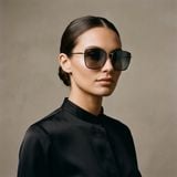 Kính mát MAUI JIM Tiger Lily MJ561 02-GS – người mẫu đeo kính