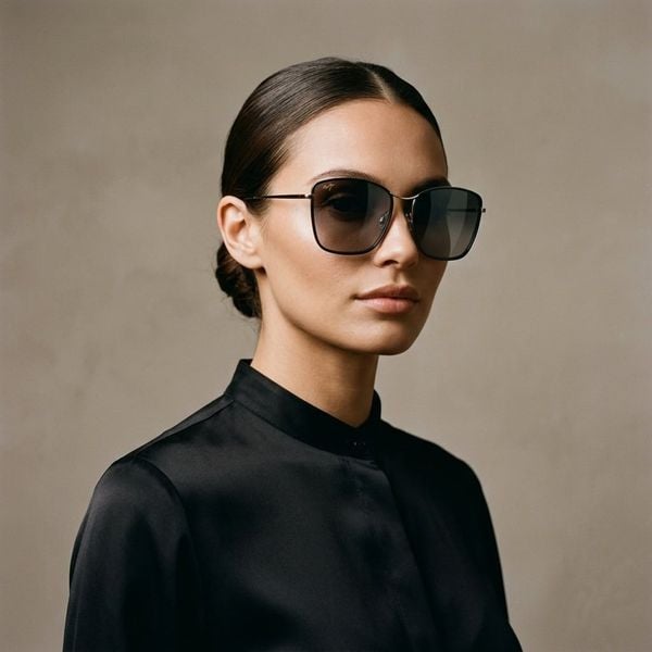 Kính mát MAUI JIM Tiger Lily MJ561 02-GS – người mẫu đeo kính