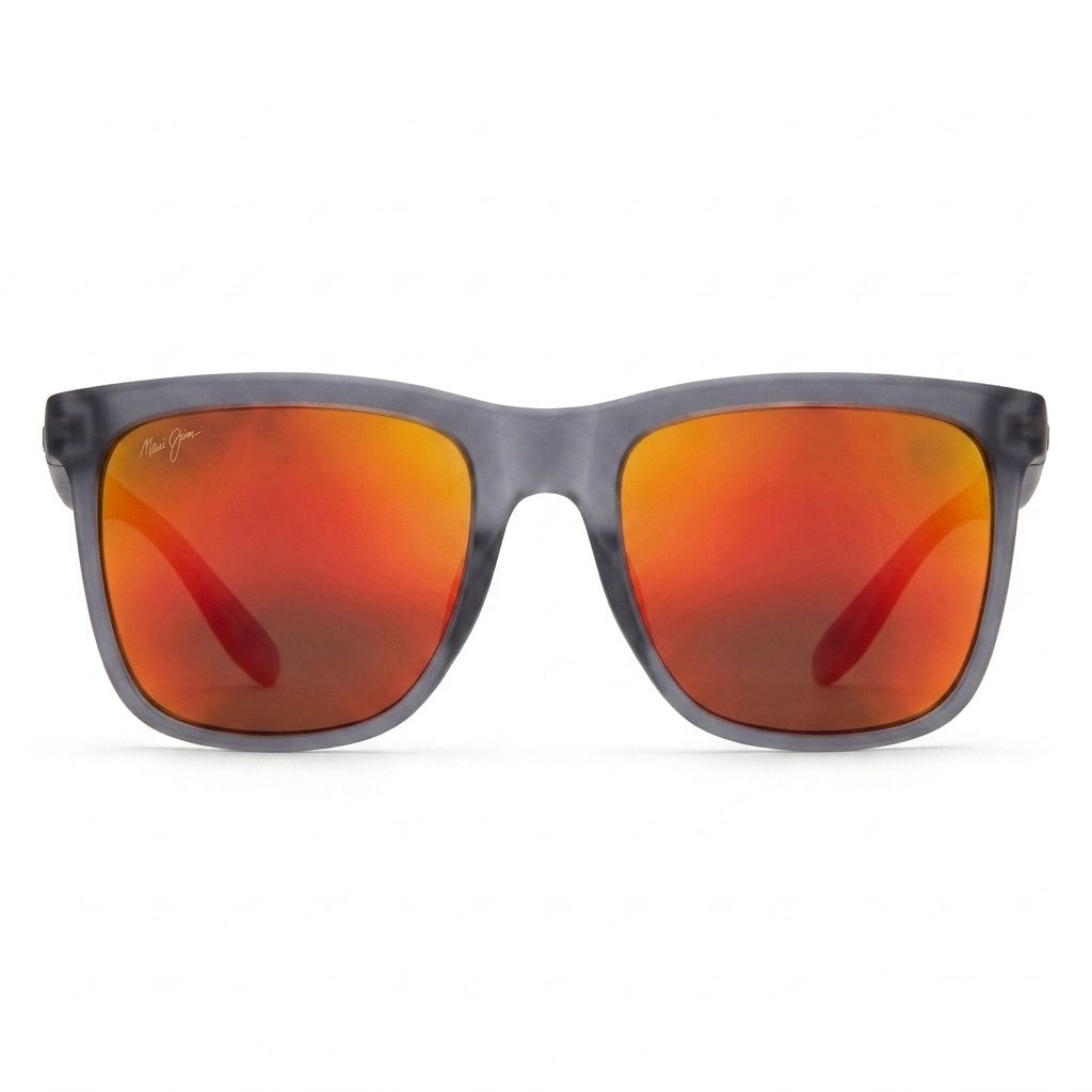 Kính mát MAUI JIM Pehu MJ602 14-RM – ảnh chính diện trên nền trắng