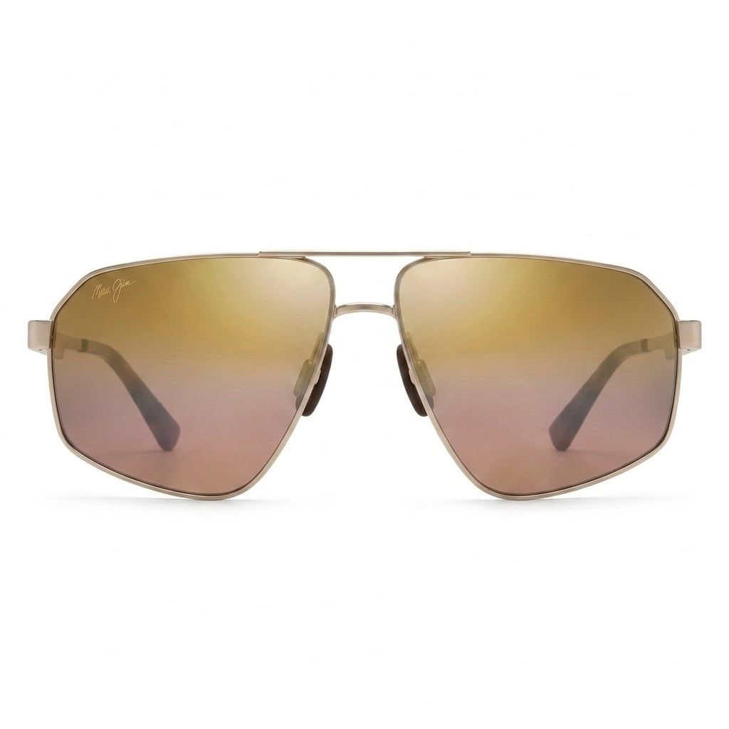 Kính mát MAUI JIM Keawawa MJ620 16-DGS – ảnh chính diện trên nền trắng