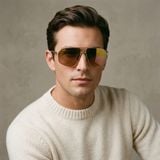 Kính mát MAUI JIM Keawawa MJ620 16-DGS – người mẫu đeo kính