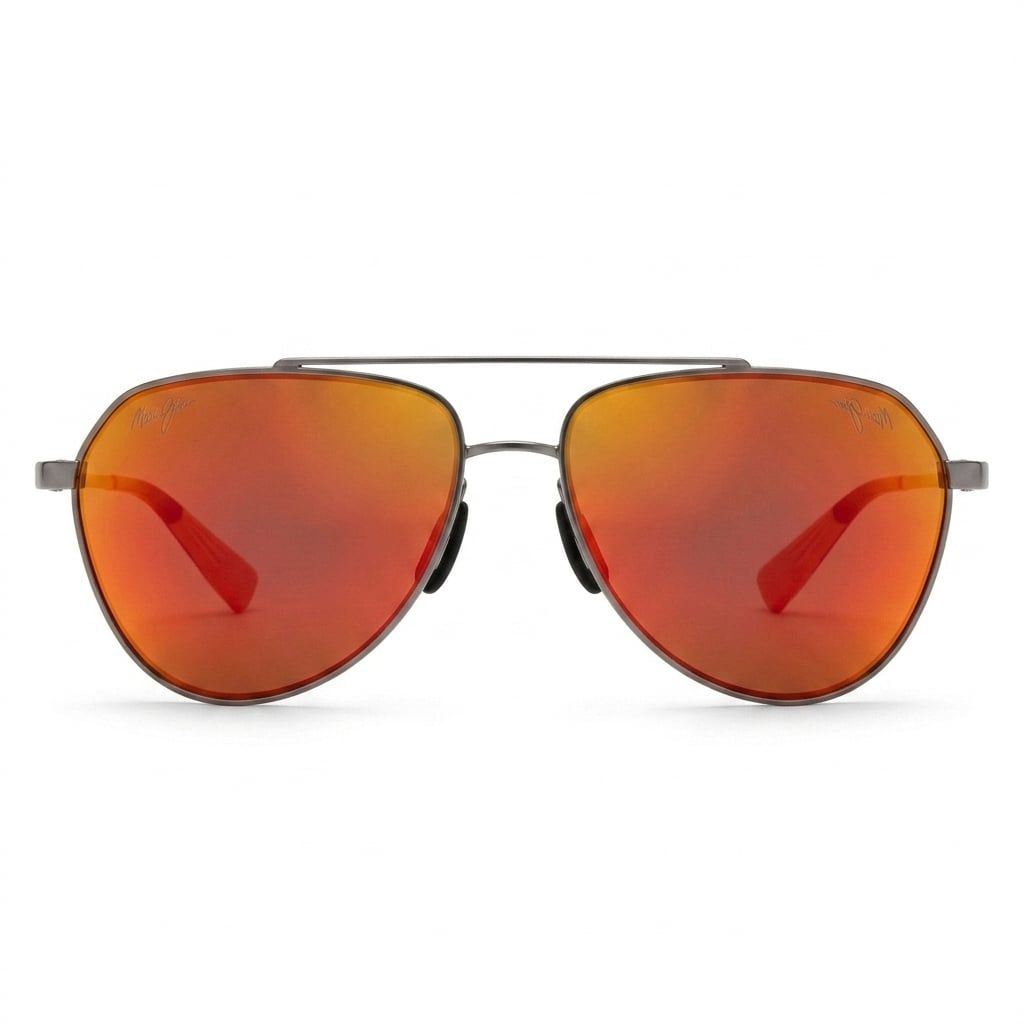 Kính mát MAUI JIM Waiwai MJ634 17-RM – ảnh chính diện trên nền trắng