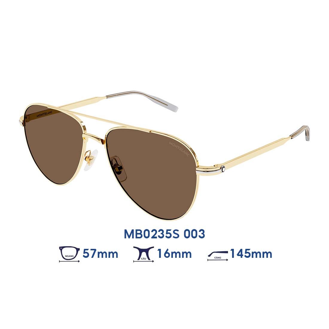  Kính mát MONTBLANC MB0235S 003 