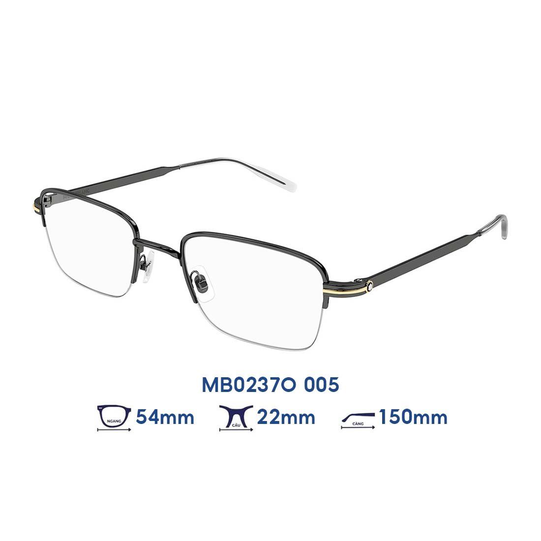  Gọng kính MONTBLANC MB0237O 005 