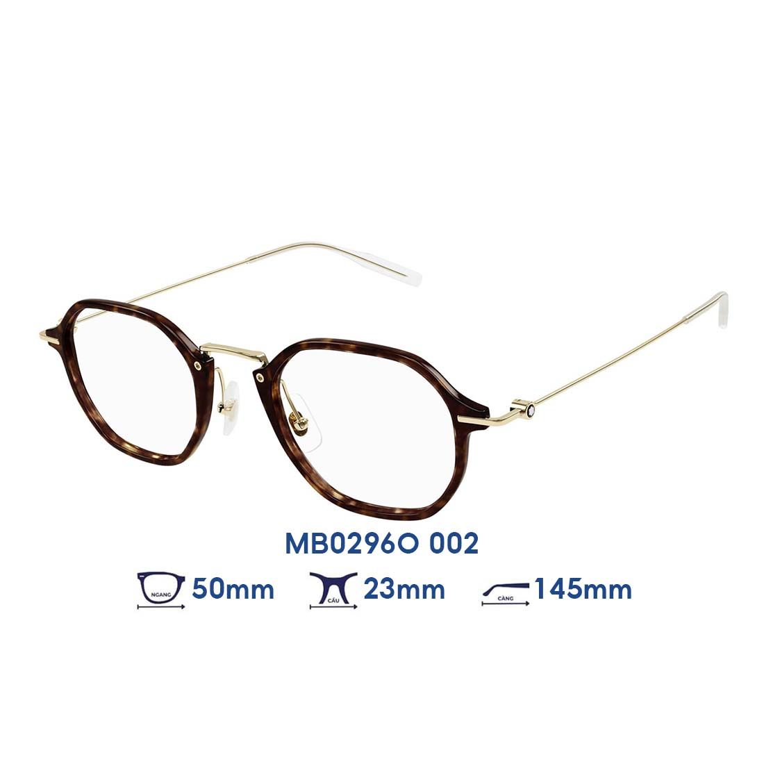 Gọng kính MONTBLANC MB0296O 002 