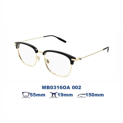 Gọng kính MONTBLANC MB0316OA 002