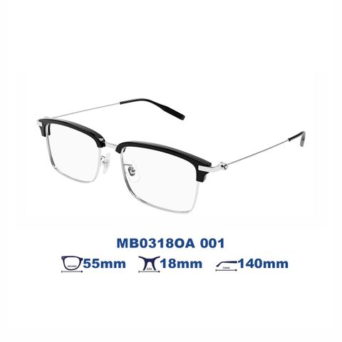 Gọng kính MONTBLANC MB0318OA 001