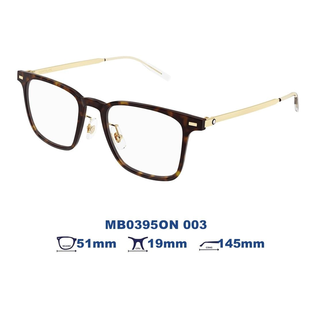 Gọng kính MONTBLANC MB0395ON 003